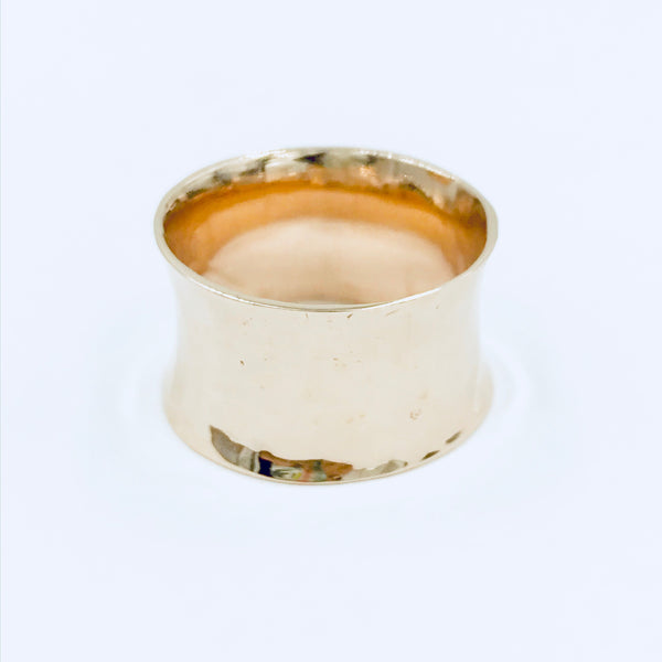 Swerve Ring - 14k Yellow or Rose Gold