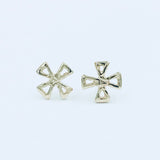 Sophie Stud Earring - 14k Yellow or Rose Gold