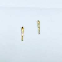New Spike Earrings - 14k Gold
