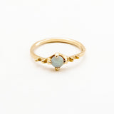 Crown Ring - 14k Gold w/ Opal