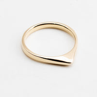 The Point Ring  - 14k Yellow or Rose Gold