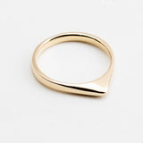 The Point Ring  - 14k Yellow or Rose Gold